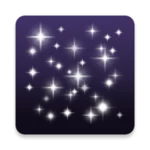 glitter 3d android application logo